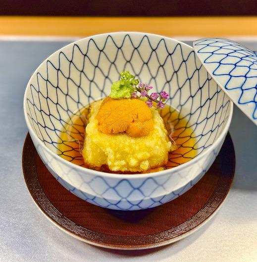 胡麻天とうふ　～ ６月の箸染め ～