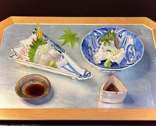 鱧 と 真子鰈　～ ６月の御造り ～