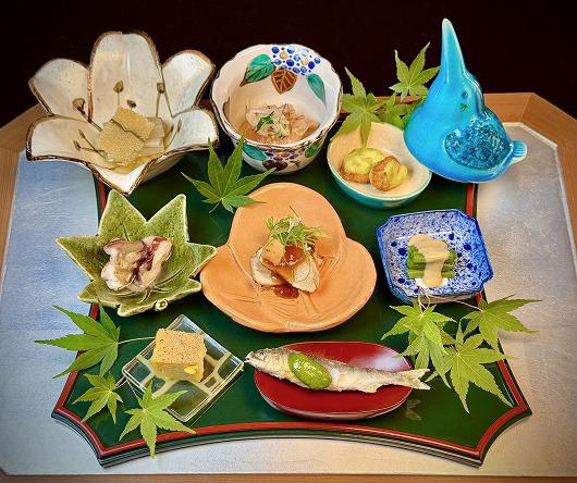 水無月の盛り合せ　～ ６月の前菜 ～