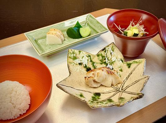 夏あいなめ 若狭焼　～ ６月の食事 ～