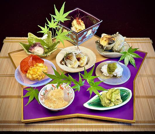 七夕月の盛り合せ　～ ７月の前菜 ～