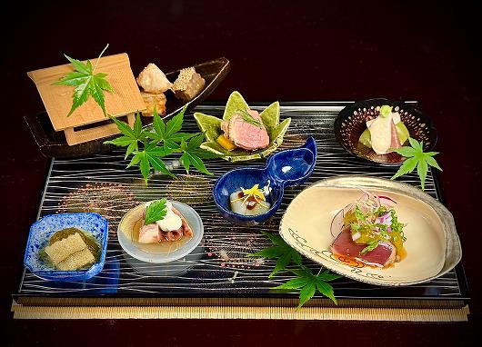 葉月の盛り合せ　～ ８月の前菜 ～