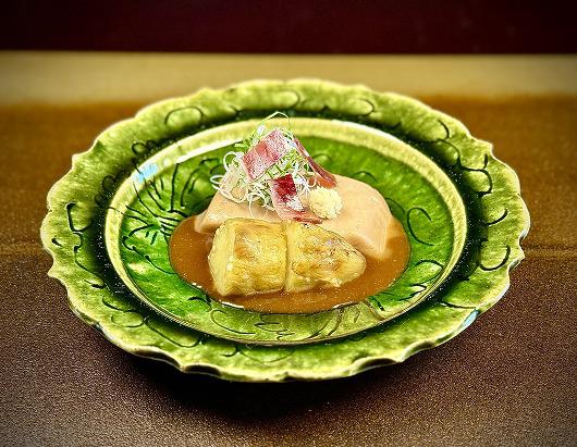温み胡桃とうふ　～ ９月の箸染め ～