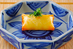 無花果のフォアグラクリームコロッケ