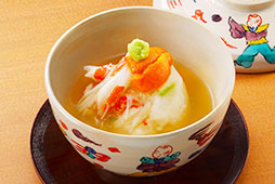 ずわい蟹かぶら蒸し