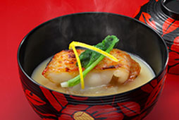 吉次の白味噌仕立椀